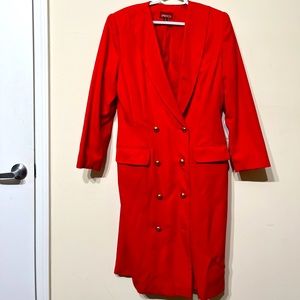 Vintage blazer dress